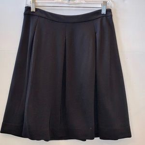 Express Black Soft Pleated Knit Skirt